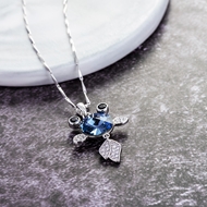 Picture of Great Swarovski Element Small Pendant Necklace