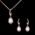 Picture of Pretty Artificial Crystal Casual Necklace and Earring Set