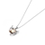 Picture of Fashion Swarovski Element Platinum Plated Pendant Necklace