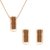 Picture of Female Zinc Alloy Small Necklace and Earring Set