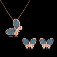 Picture of Great Small Zinc Alloy Necklace and Earring Set