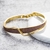 Picture of New Medium Gold Plated Fashion Bangle