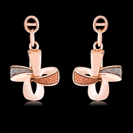 Picture of Recommended Rose Gold Plated Zinc Alloy Dangle Earrings from Top Designer