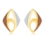 Show details for Dubai Gold Plated Stud Earrings in Exclusive Design