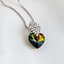Show details for Charming Colorful Love & Heart Pendant Necklace As a Gift