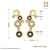 Picture of Famous Small Zinc Alloy Dangle Earrings