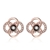 Picture of Classic White Stud Earrings with 3~7 Day Delivery