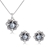 Picture of Classic Small Necklace and Earring Set in Exclusive Design