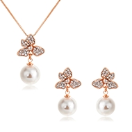 Picture of Classic Casual Necklace and Earring Set in Exclusive Design