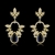 Picture of Hypoallergenic Gold Plated Copper or Brass Dangle Earrings with Easy Return