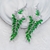 Picture of Casual Green Dangle Earrings with Beautiful Craftmanship