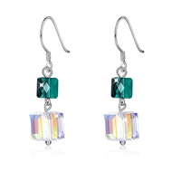 Picture of New Season Colorful Swarovski Element Drop & Dangle Earrings with SGS/ISO Certification