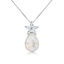 Show details for Charming Platinum Plated Swarovski Element Pendant Necklace As a Gift