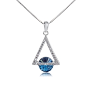 Picture of Brand New Platinum Plated Casual Pendant Necklace with Full Guarantee