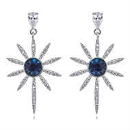 Picture of Purchase Platinum Plated Small Drop & Dangle Earrings with Fast Delivery