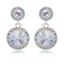 Show details for Zinc Alloy Platinum Plated Drop & Dangle Earrings with Unbeatable Quality