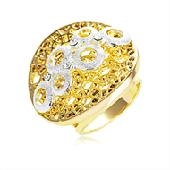 Picture of Attractive Gold Plated Zinc Alloy Fashion Ring For Your Occasions