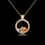 Picture of Copper or Brass Gold Plated Pendant Necklace with Unbeatable Quality