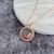 Picture of Delicate Rose Gold Plated Pendant Necklace Factory Direct