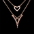 Picture of Top Small Love & Heart Pendant Necklace