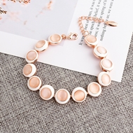 Picture of Classic Rose Gold Plated Fashion Bracelet at Unbeatable Price