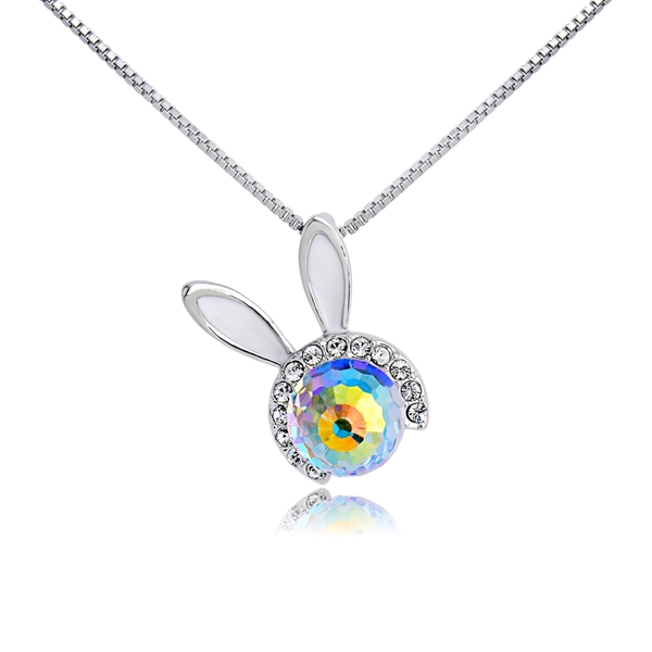 Picture of Fashion White Pendant Necklace at Great Low Price