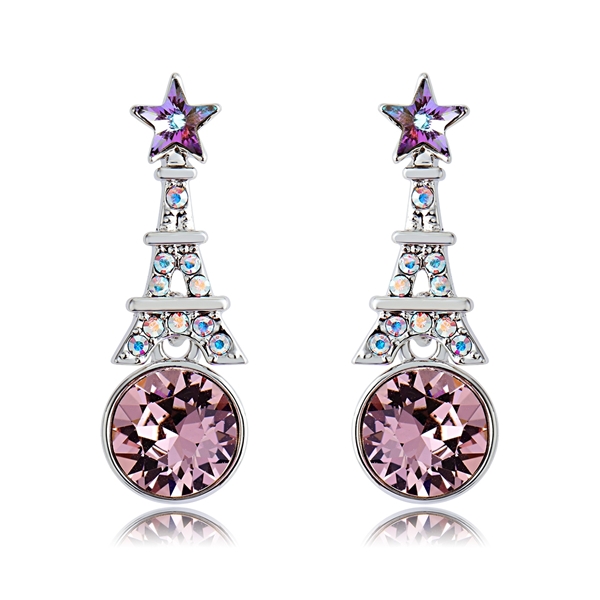 Picture of Zinc Alloy Small Dangle Earrings with Unbeatable Quality