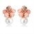 Picture of Casual Rose Gold Plated Stud Earrings with Low Cost