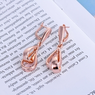 Picture of Classic Rose Gold Plated Dangle Earrings with Fast Delivery