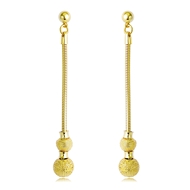 Picture of Classic Multi-tone Plated Dangle Earrings with Easy Return