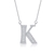 Picture of Popular Cubic Zirconia 925 Sterling Silver Pendant Necklace