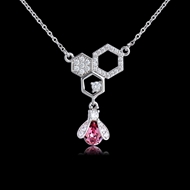 Picture of Fashion Pink Pendant Necklace from Editor Picks