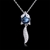 Picture of Most Popular Swarovski Element Blue Pendant Necklace