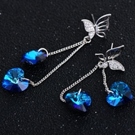 Picture of New Season Blue Zinc Alloy Dangle Earrings with Wow Elements