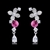 Picture of Zinc Alloy Small Dangle Earrings with Low MOQ