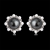 Picture of Fast Selling Black Platinum Plated Stud Earrings from Editor Picks