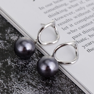 Picture of Classic Artificial Pearl Dangle Earrings with Beautiful Craftmanship