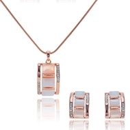 Picture of Trendy Small Opal (Imitation) 2 Pieces Jewelry Sets