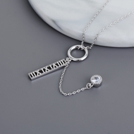 Picture of Fancy Casual Platinum Plated Pendant Necklace