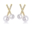 Show details for Impressive White Gold Plated Stud Earrings with Low MOQ