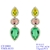 Picture of Nice Cubic Zirconia Colorful Dangle Earrings