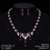 Picture of Featured Red Luxury Necklace and Earring Set with Full Guarantee