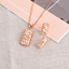 Show details for Zinc Alloy Dubai Necklace and Earring Set As a Gift