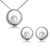 Picture of Bling Casual White Necklace and Earring Set