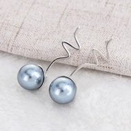 Picture of Zinc Alloy Blue Dangle Earrings Factory Supply