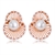 Picture of Impressive White Zinc Alloy Stud Earrings with Low MOQ