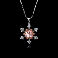 Picture of Casual Pink Pendant Necklace with Fast Delivery