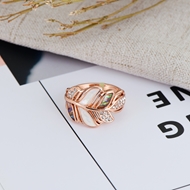 Picture of Bulk Rose Gold Plated Colorful Fashion Ring Exclusive Online