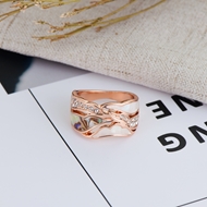 Picture of Fashion Rose Gold Plated Fashion Ring From Reliable Factory