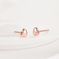 Picture of Shop Copper or Brass Rose Gold Plated Stud Earrings with Wow Elements